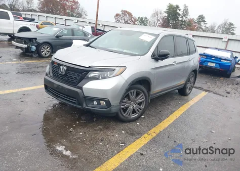 2020 Honda Passport 2Wd Ex-L z USA, uszkodzony, nr VIN 5FNYF7H5XLB004363